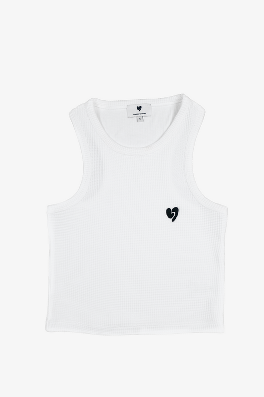 AMOR WHITE CROPTOP